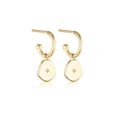 LINDA TAHIJA Vega Hoops GOLD