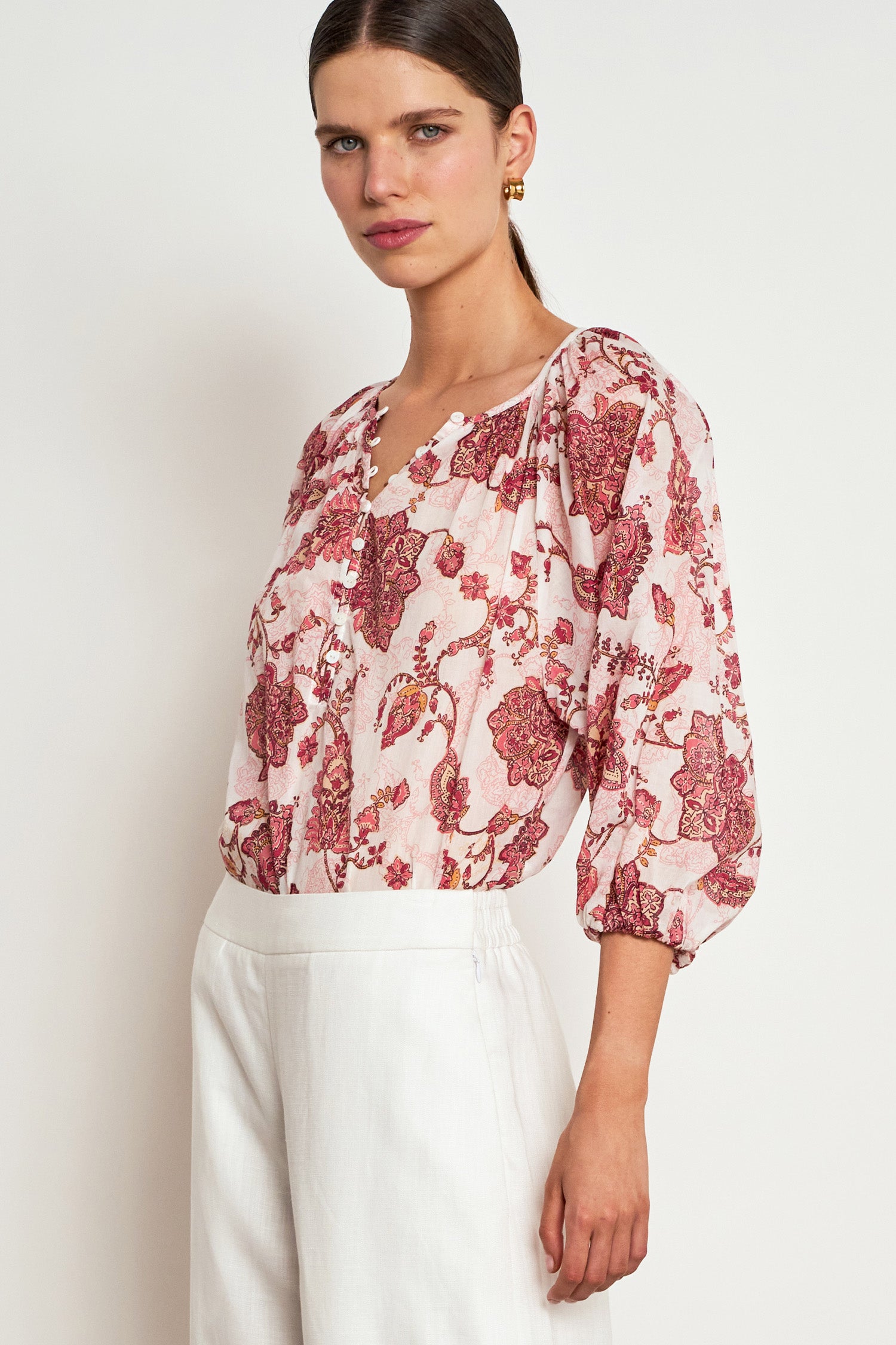 ZOE KRATZMANN Vow Top ROSE PAISLEY