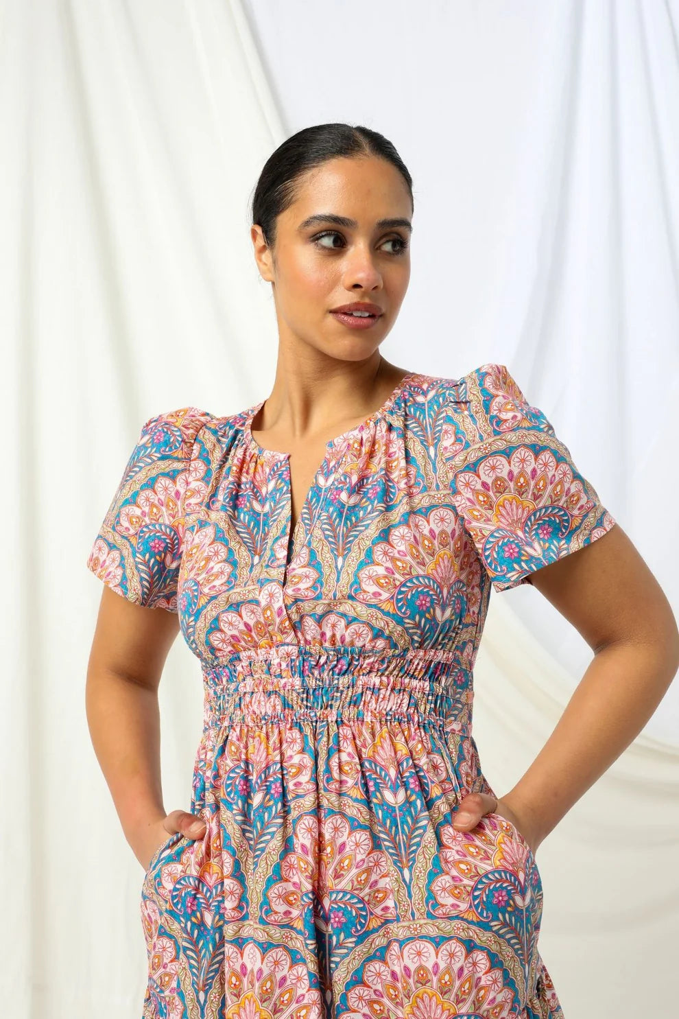 KACHEL Megan Dress MULTI