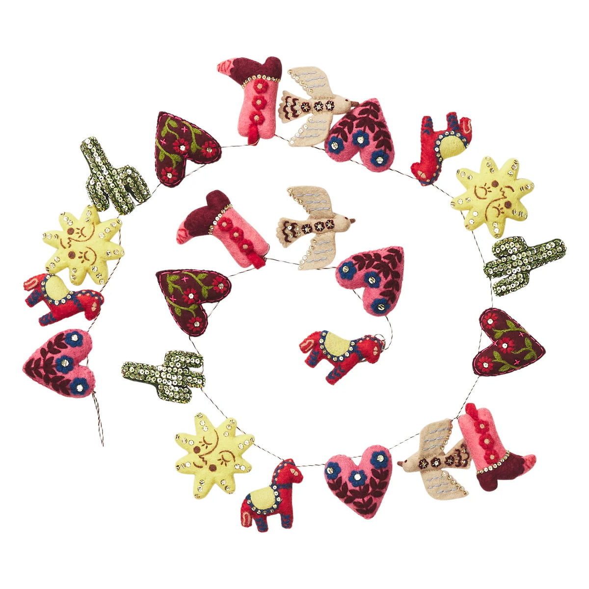 SAGE X CLARE Mavis Felt Bunting