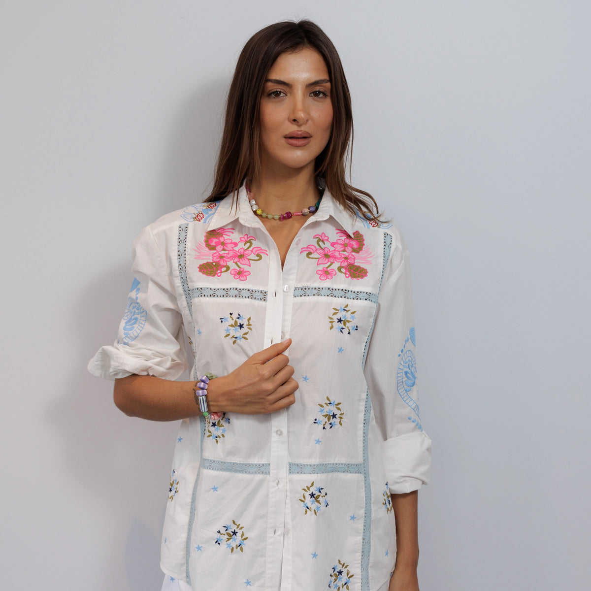Wildflower Cotton Shirt