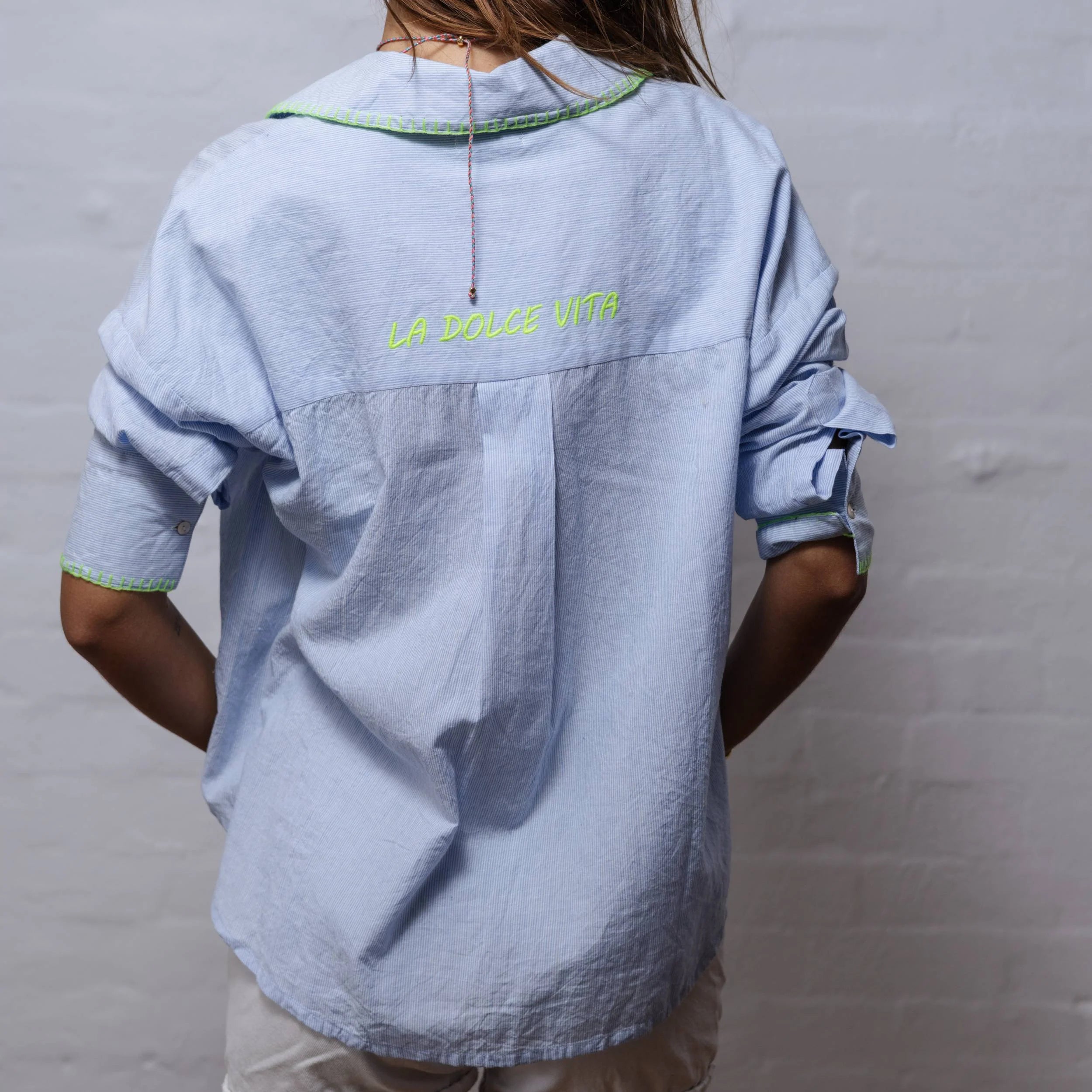 La Dolce Vita Shirt Blue