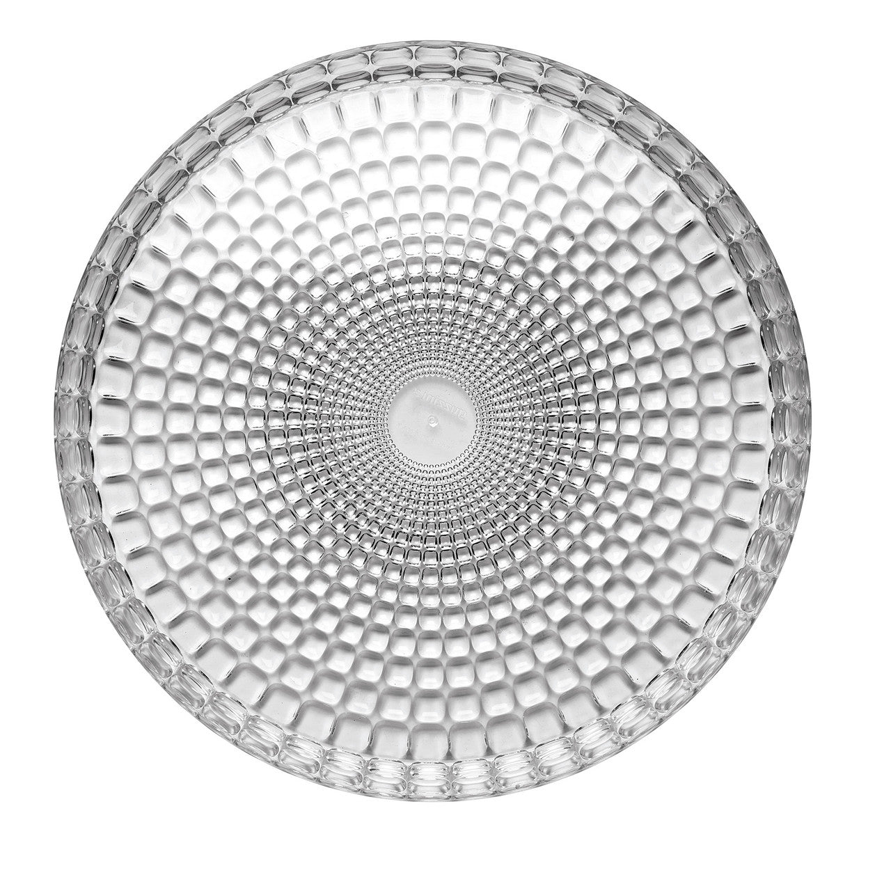 GUZZINI Tiffany Round Tray CLEAR