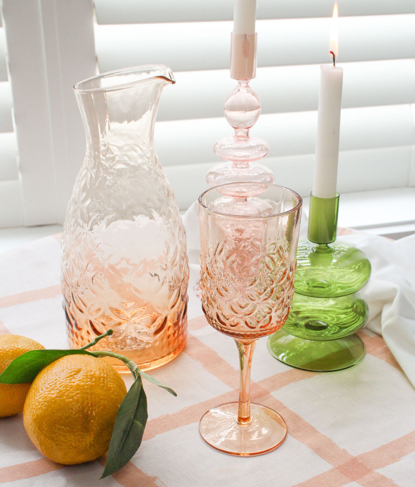 LAVIDA Decanter PEACH