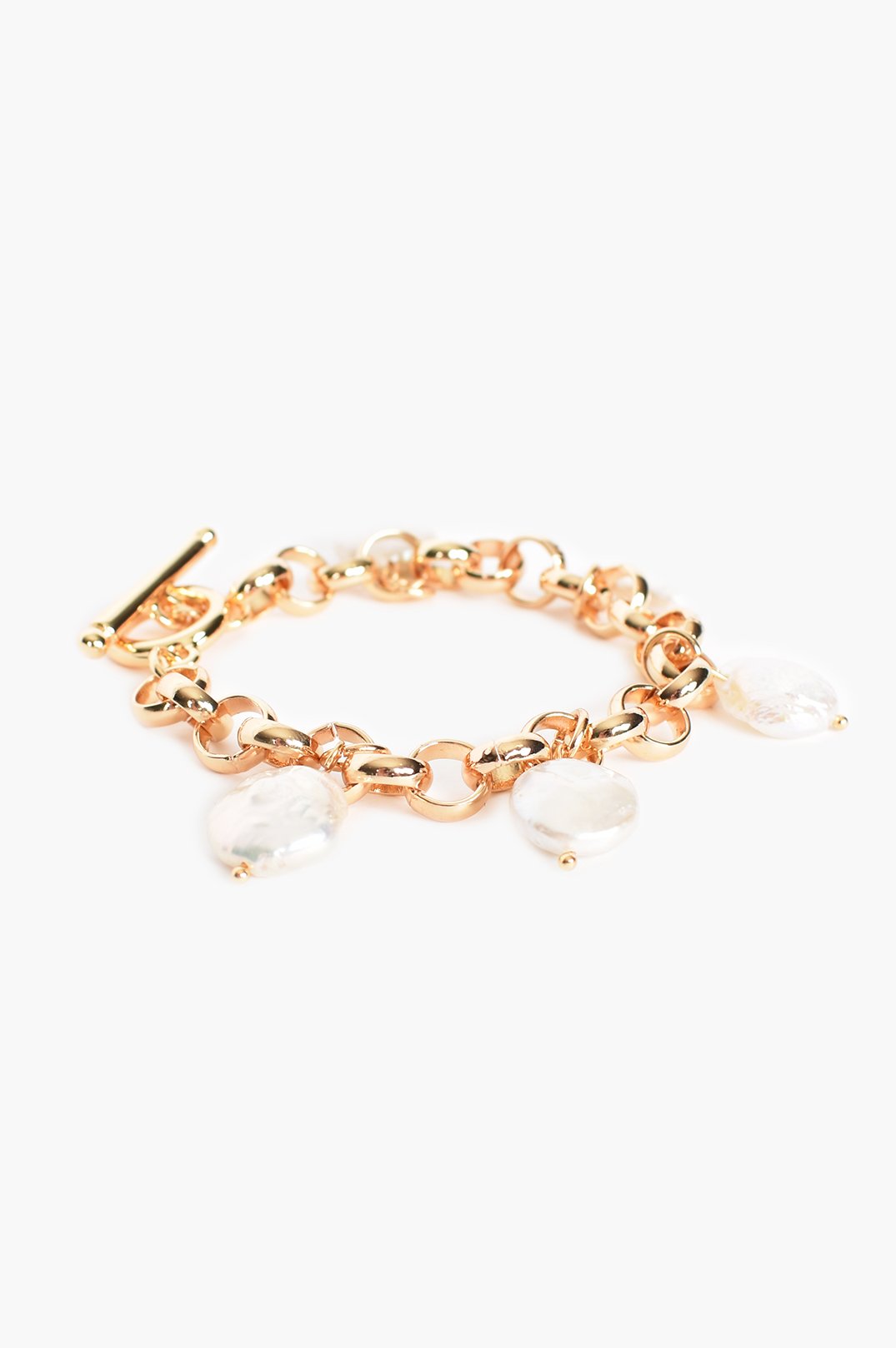 Chunky Pearl Bracelet GOLD