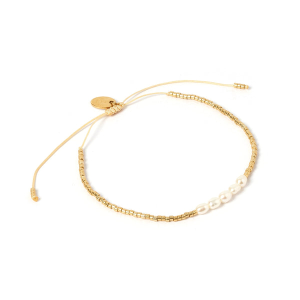 AOE Seline Bracelet GOLD & PEARL