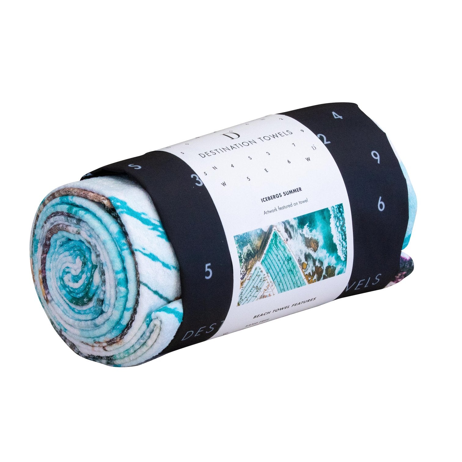 Destination Towels ICEBERGS SUMMER