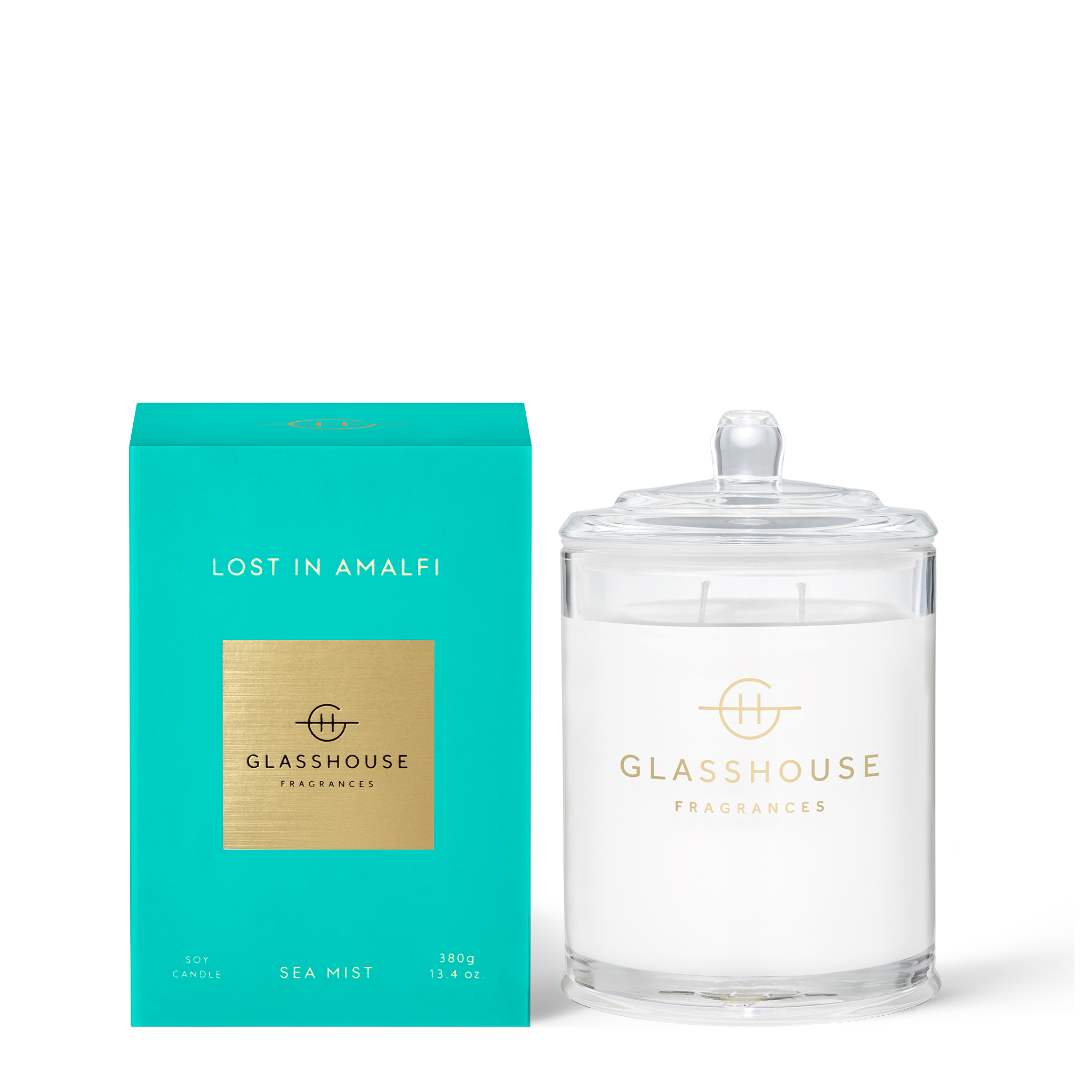 GLASSHOUSE 380g Candle LOST IN AMALFI