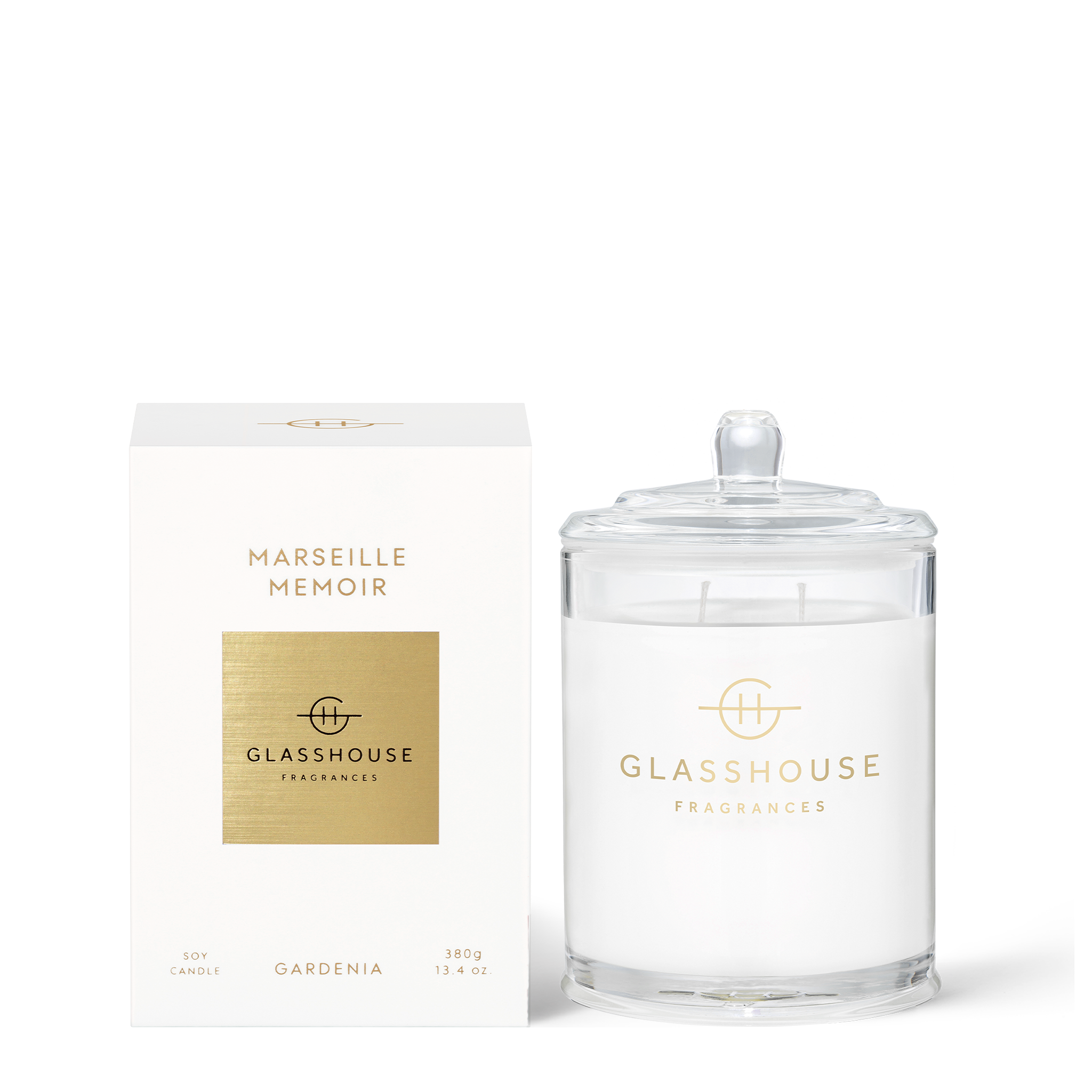 GLASSHOUSE 380g Candle MARSEILLE MEMOIR