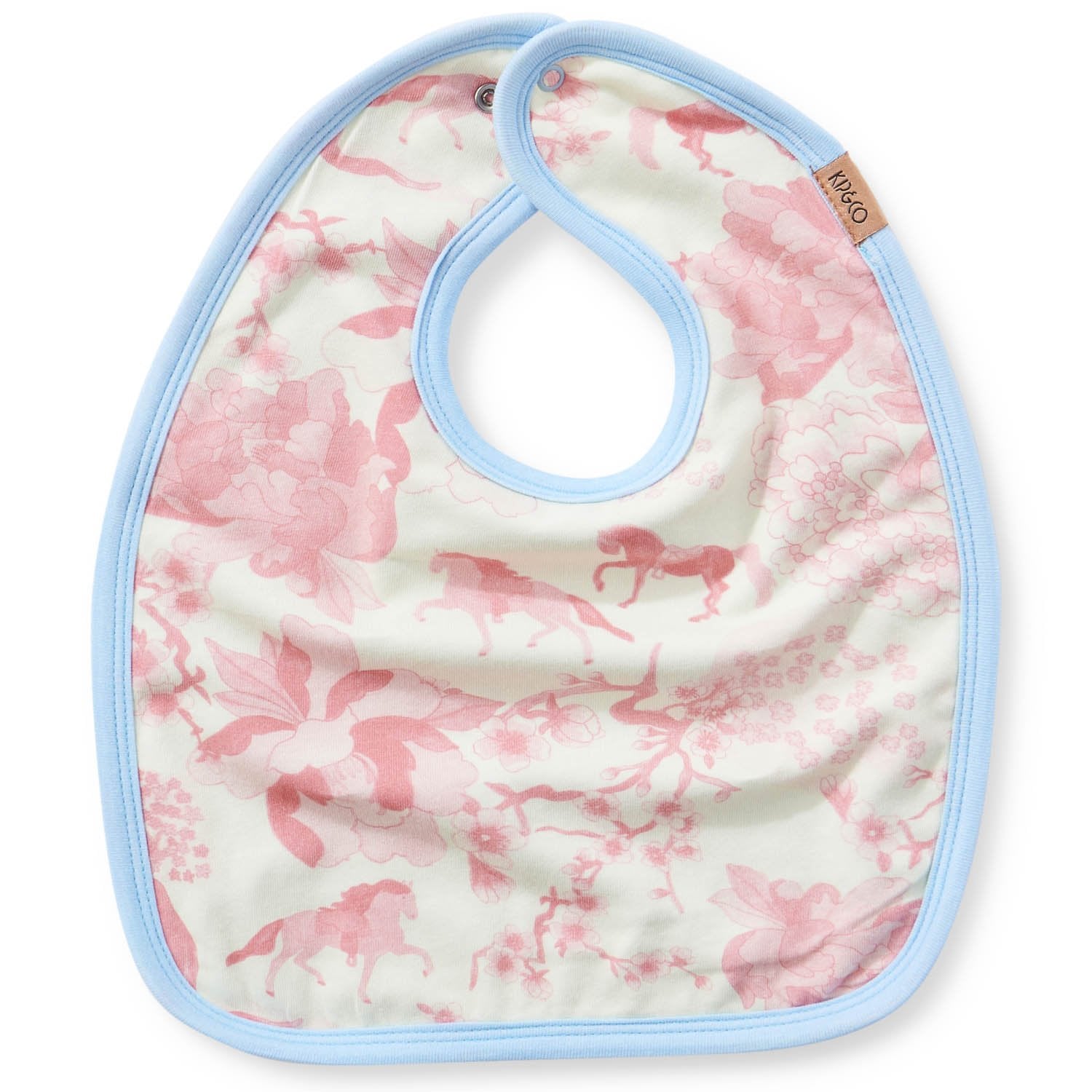 KIP & CO Organic Cotton Bib FLEUR