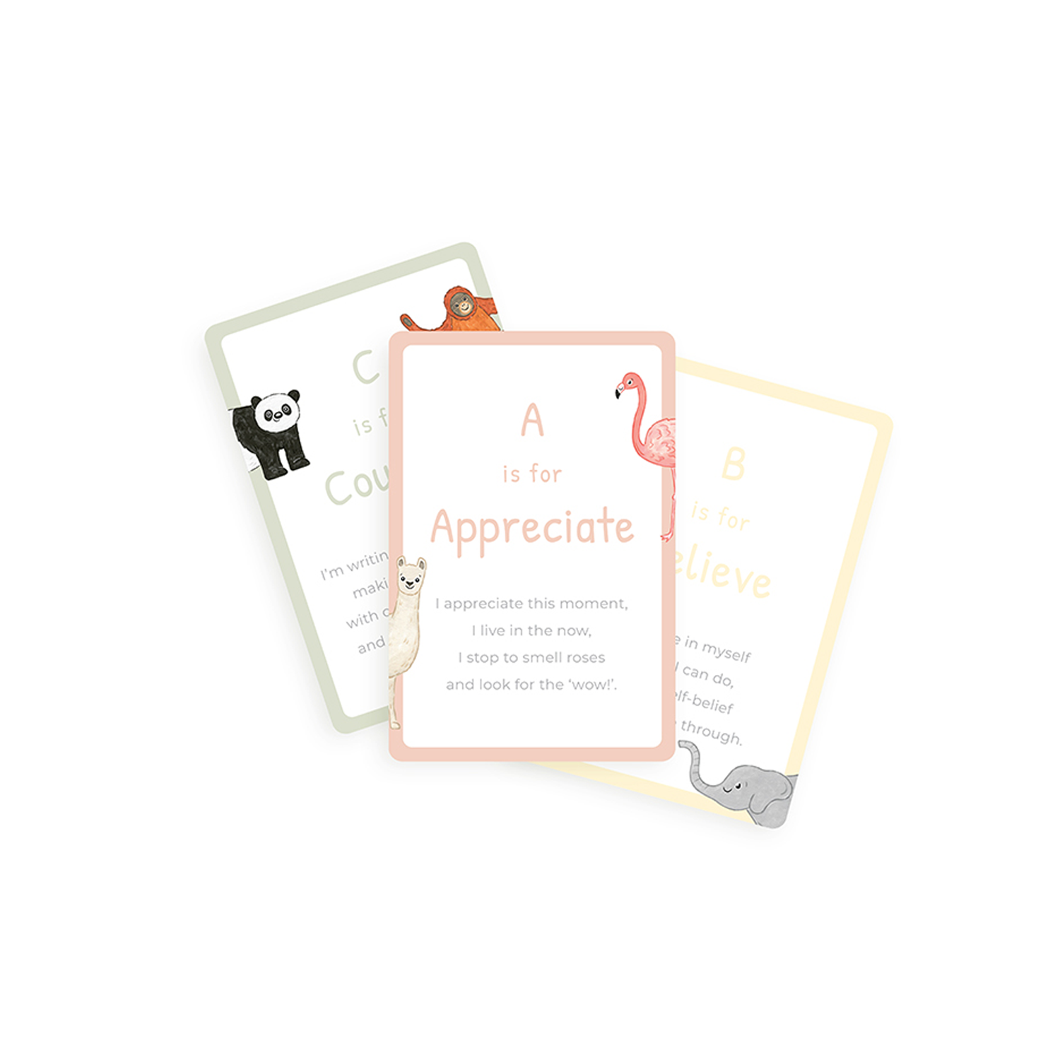 MINDFUL A-Z Mindful Affirmation Cards