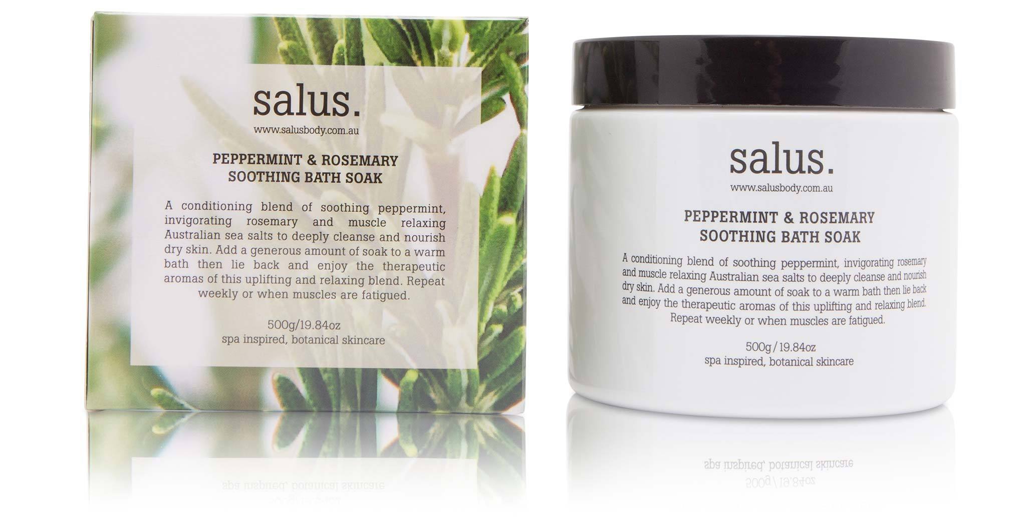 SALUS Peppermint & Rosemary Body Soak