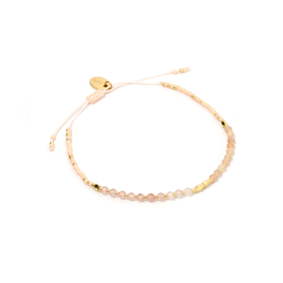 AOE Pia Crystal Bracelet ROSE QUARTZ