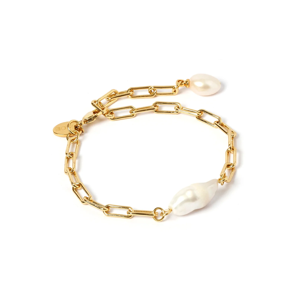 AOE Danielle Bracelet GOLD & PEARL