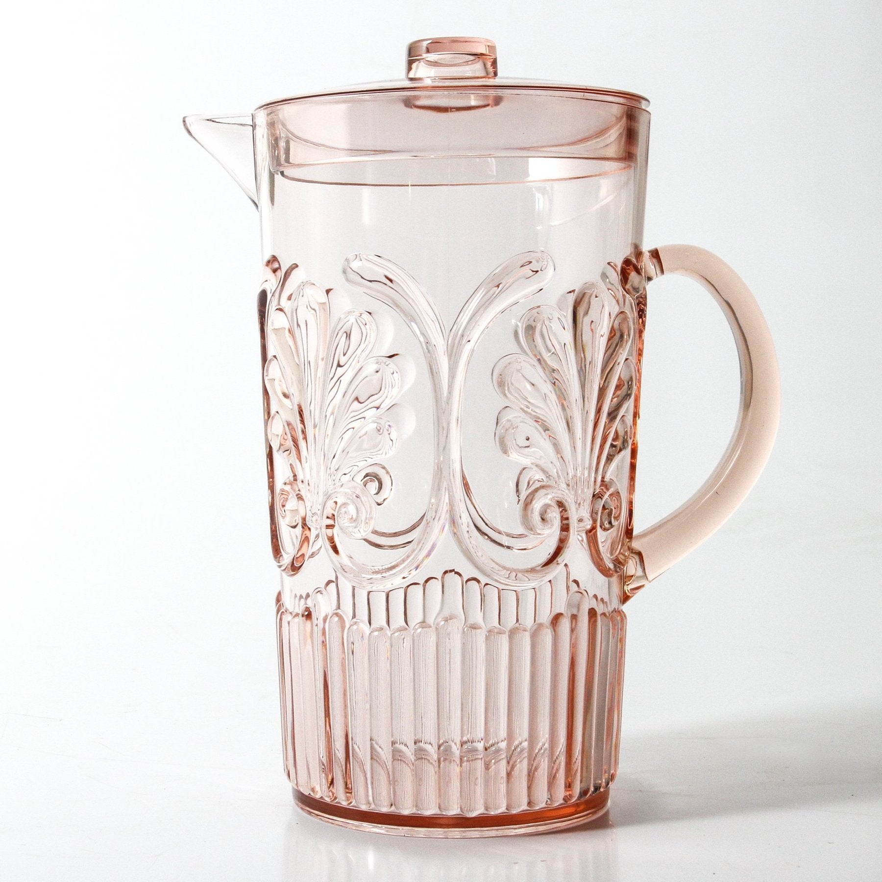 INDIGOLOVE21 Flemington Acrylic Jug PALE PINK