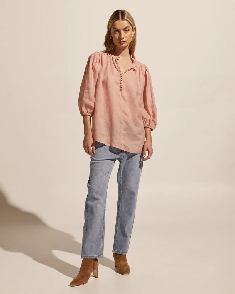 ZOE KRATZMANN Union Jean WASHED DENIM