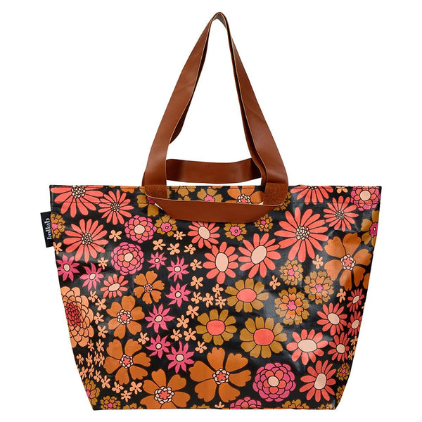 KOLLAB Shopper Tote FLOWER POWER